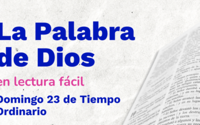 LA PALABRA DE DIOS EN PICTOGRAMAS, LECTURA FÁCIL Y LENGUA DE SIGNOS: DOMINGO 23 DEL TIEMPO ORDINARIO (CICLO A)